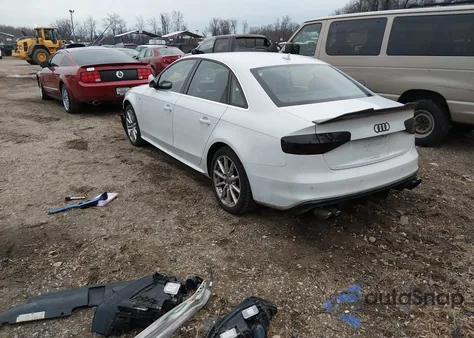 2014 Audi A4 2.0T Premium z USA, uszkodzony, nr VIN WAUFFAFL4EN004852